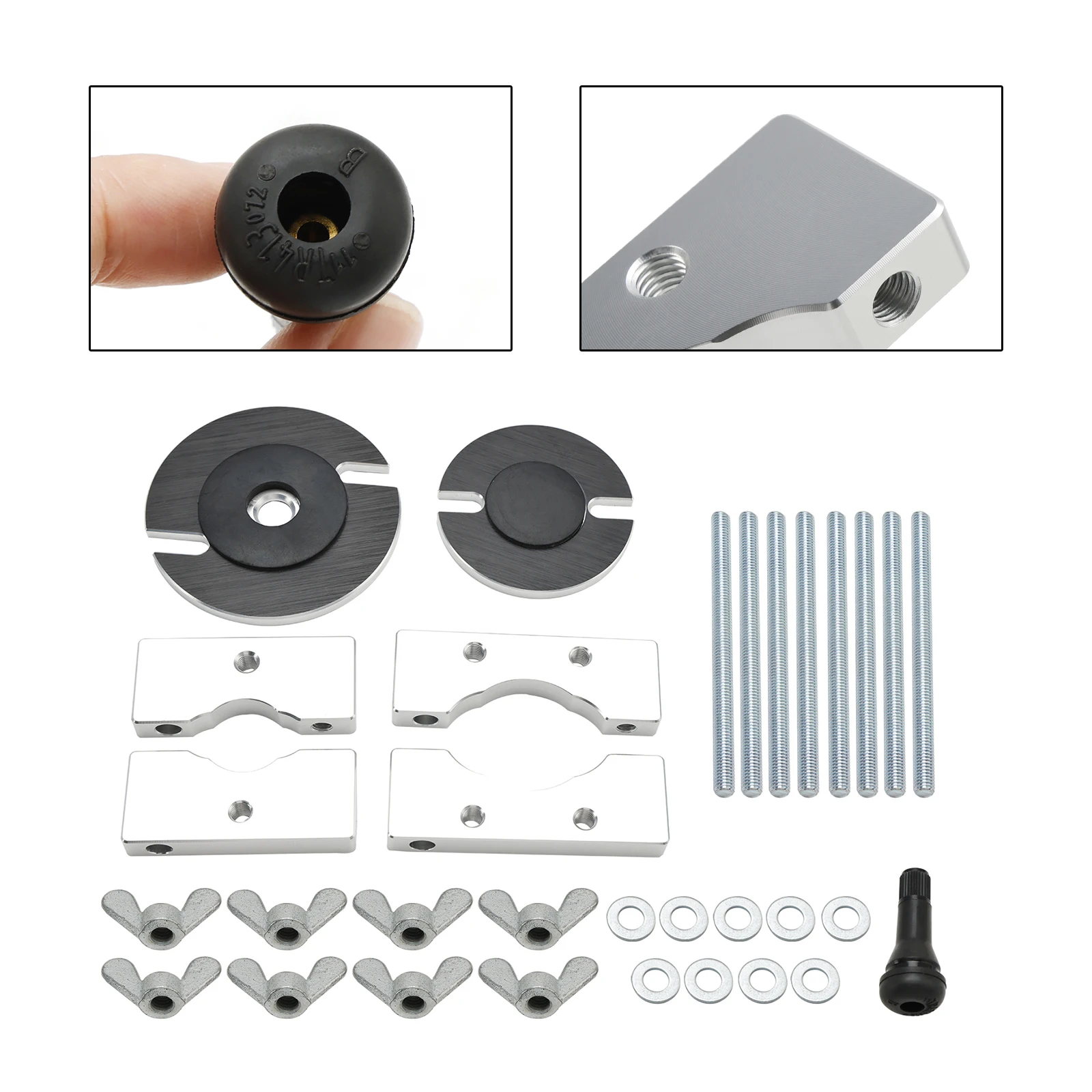 Artudatech Kit di riparazione tubo di scarico a 2 tempi Strumenti per la rimozione ammaccature Arancione per Te 125 250 300 Tc