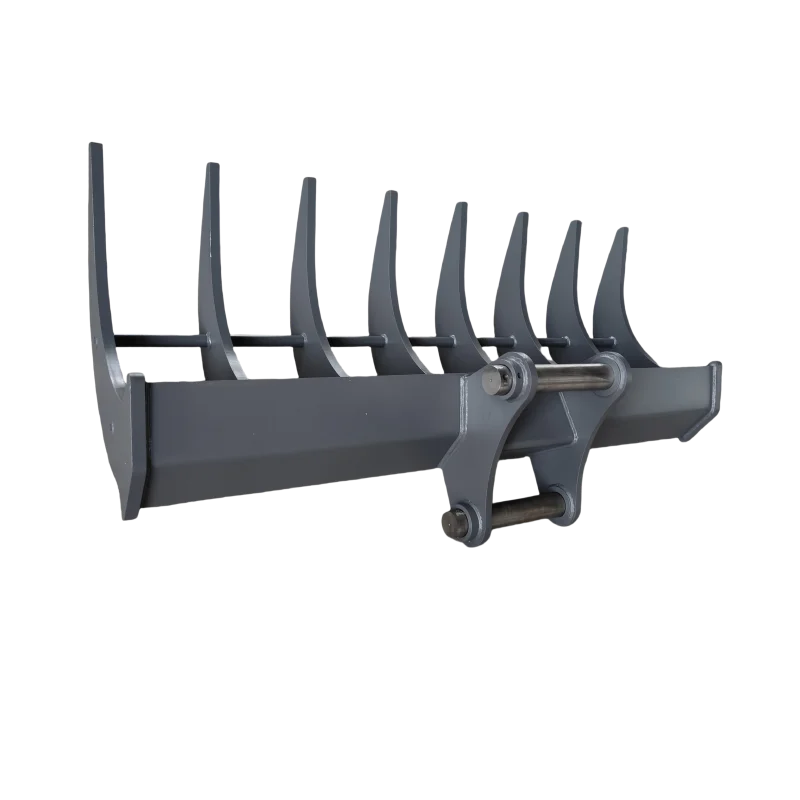 

Wholesale Excavator Tilt Rake Attachment For Efficient Tilting Operations