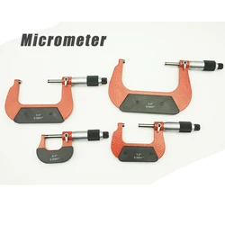 4Pcs Outside Micrometer Set Machinist Tool 0-4