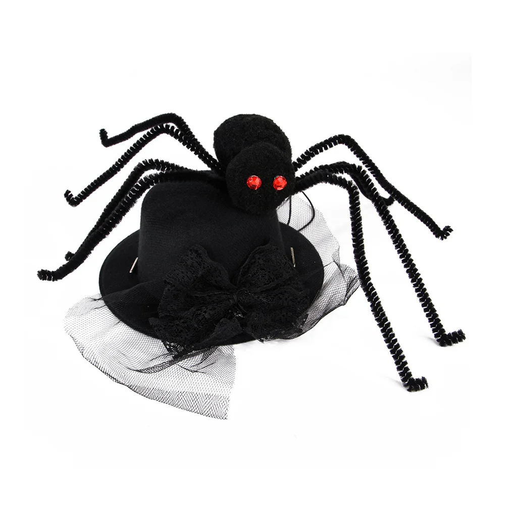 

Pet Dog Costume Funny Hat Cat Spider Cosplay Props Halloween Costumes Medium Hats