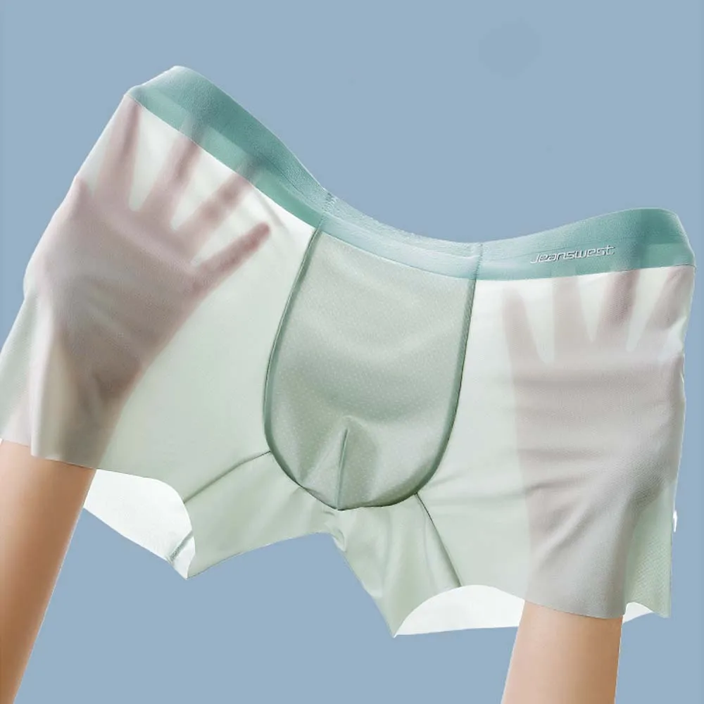 

Мужские боксеры для лета: легкие, дышащие, с 3D-кроем и U-образным карманом, сетчатые трусы для мужчин