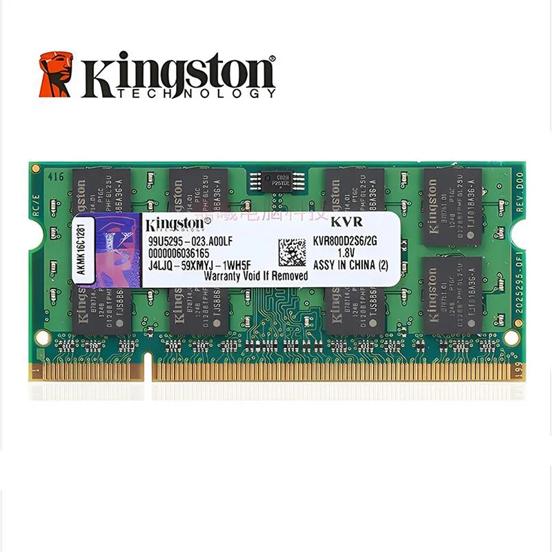 

Laptop SDRAM RAM 2GB 2Rx8 PC2-6400S KVR800D2SG/2G 1.8V 200Pin SODIMM Ram 2 GB DDR2 800 2GB Memory Module