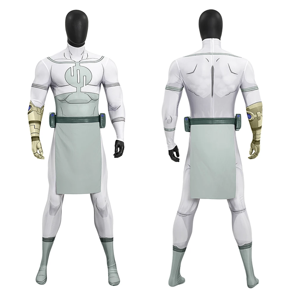 

Mens Invincible Season 3 Thragg Cosplay Costume Thragg Jumpsuit Battle Suit Adult Halloween Party Roleplay Outfits Hand Made