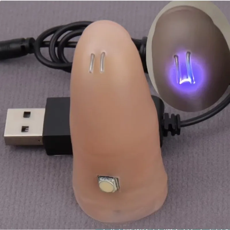 Magic Arc Lighter - High Voltage Igniter Handheld Spark Generator Thumb Fire Starter Flame for Magic Tricks Stage Magia