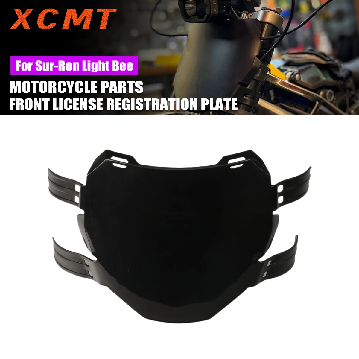 

Electric Bike Number Plate For Stark Varg Super 73 For Surron S X For Talaria Sting Motorcycle Front License Registration Plate