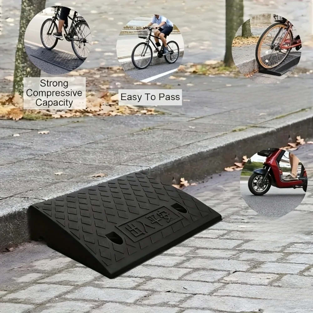 

Car Wheelchair Ramp, Portable Threshold Ramp for Pets/Seniors,Lightweight Durable Aluminum Mobility Aid for Home/Outdoor Use