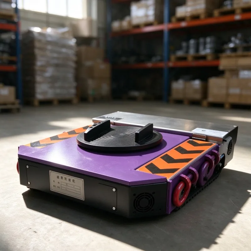 Industrial Battery Powered Transfer Trolley for Heavy Machinery Moving, Factory Relocation and Equipment Installation