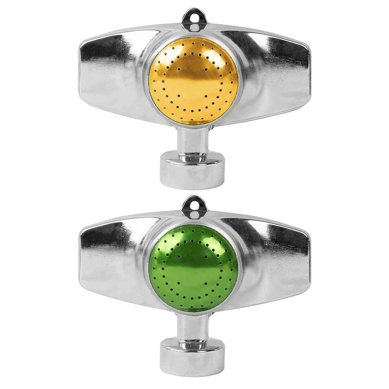 2 Pcs Lawn Garden Water Sprinkler 360 Degree Spot Sprinkler for w/Gentle Water F C5AD
