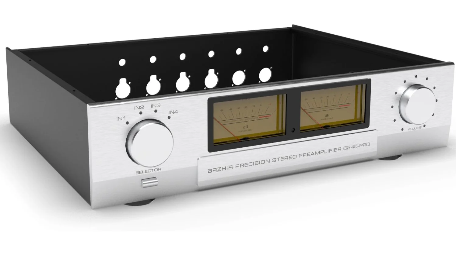 C245/C245PRO alumínio completo HIFI DIY pré-amplificador chassi Accuphase caixa de circuito