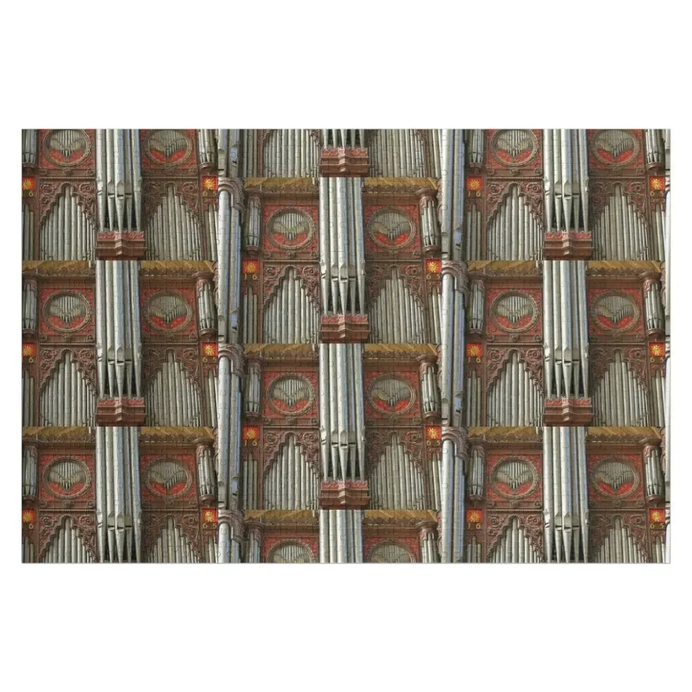 Exeter Cathedral Organ Pipes Jigsaw Puzzle Customized Kids Gift Custom Wooden Gift Puzzle