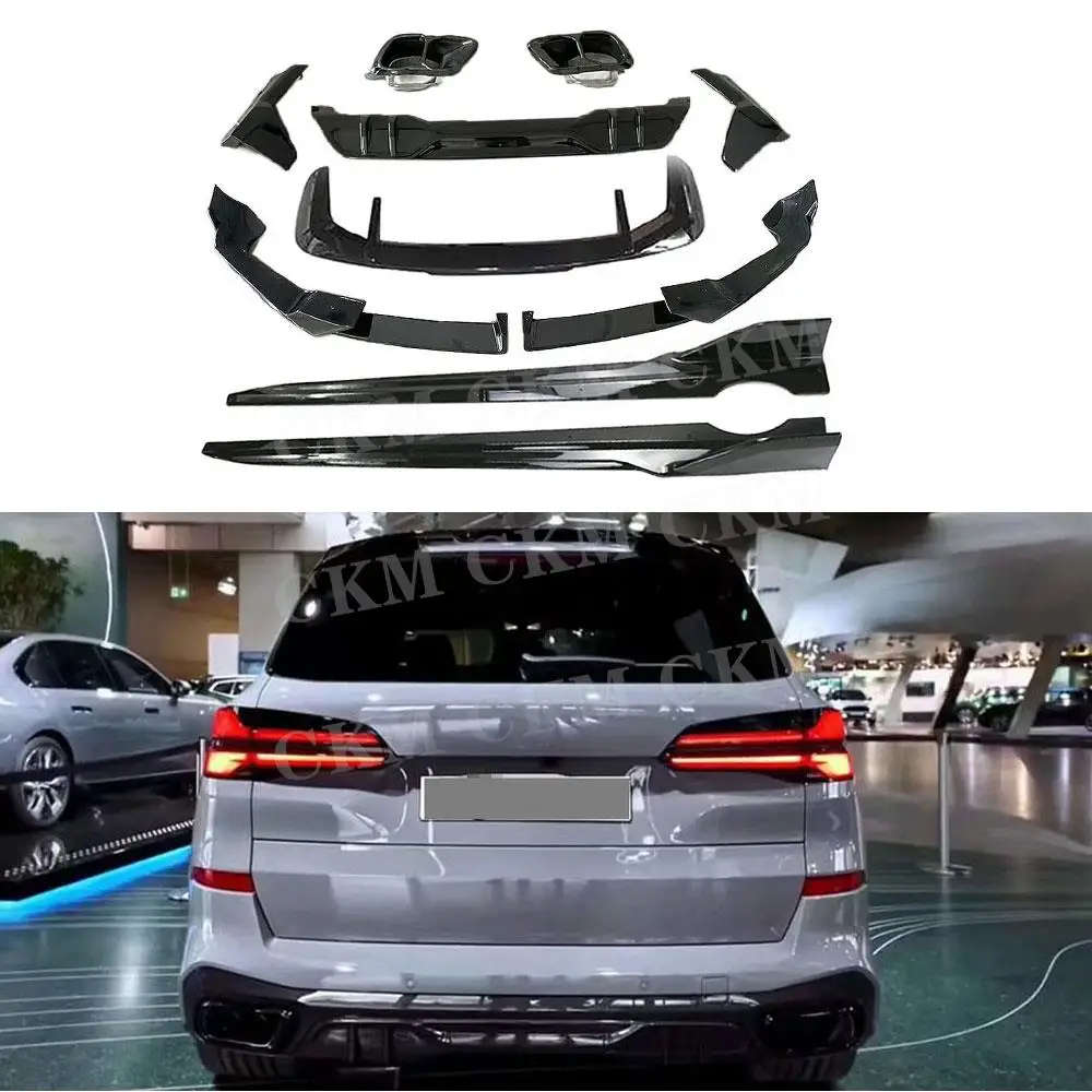 

Car Body Kits For BMW X5 G05 LCI M Sport 2023+ Front Lip Rear Bumper Diffuser Exhaust Tips Side Skirts Rear Spoiler Accessories