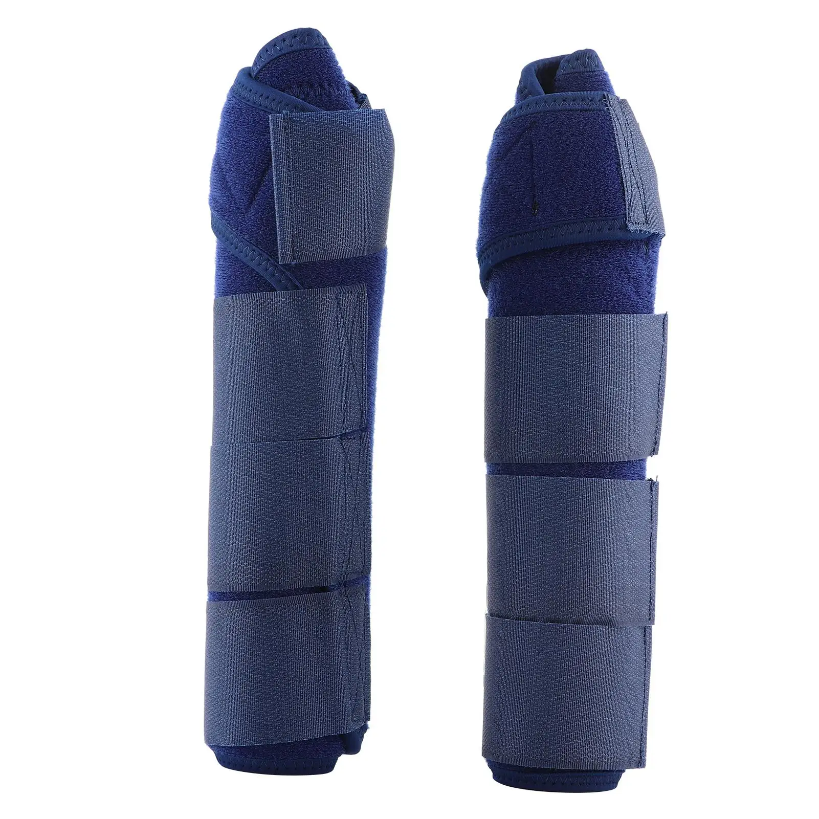 2pcs Adjustable Horse Leg Wraps - Splint Support Boots for Equestrian Protection Accessories