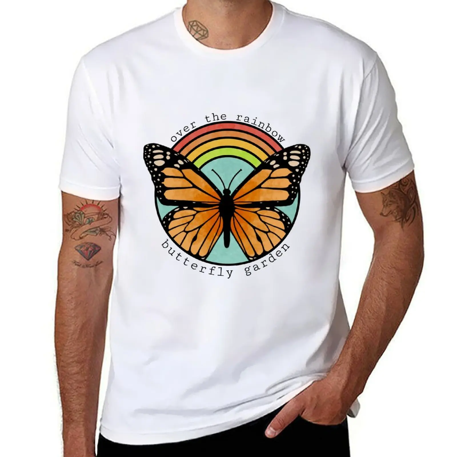 

OTRBG(Non-Profit) Butterfly T-Shirt t shirt man plain t shirt man luxury t shirt man casual T-shirt