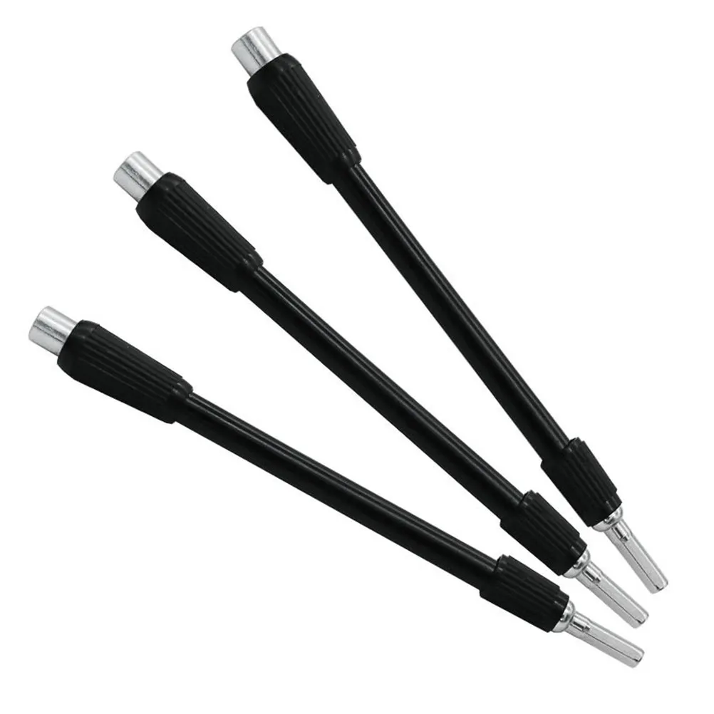 

Набор из 3 гибких удлинителей для сверл, 129 мм, пластиковый шестигранный адаптер, совместимый с электрическими аккумуляторными дрелями