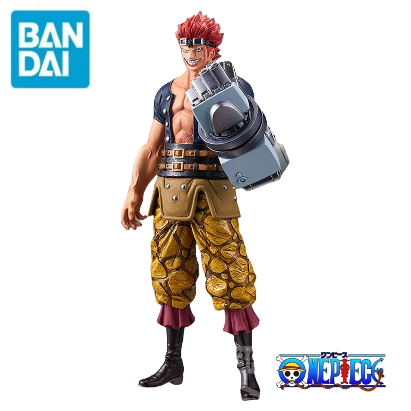 Bandai Original One Piece Banpresto Eustass Kid Anime Merchandise Action Figure Figurine Model Ornaments Model Toys 17cm