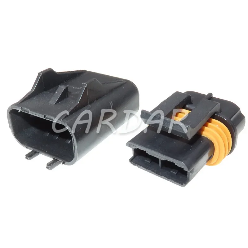 1 Set 2 Pin 12033731 12033769 12103172 12034269 AC Assembly 6.3mm Sealed Socket For Inline Fuse Wiring Automotive Connector - Detail 1