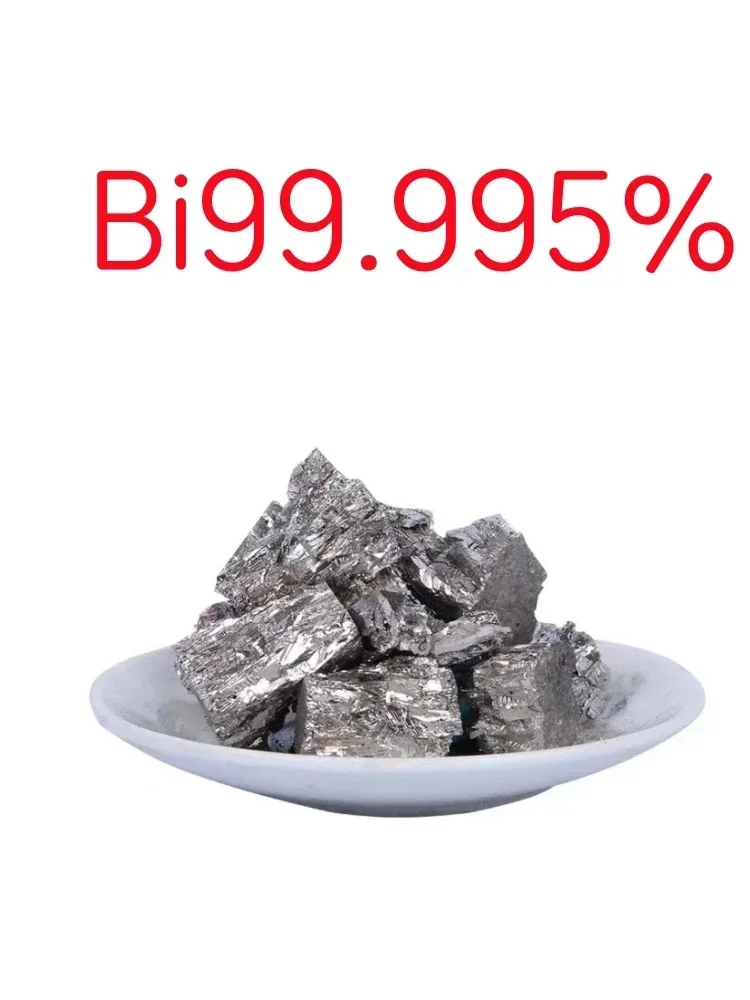 High Purity Metal Bismuth Block Bi99.995% Bismuth Granule Diy Production Experimental Research