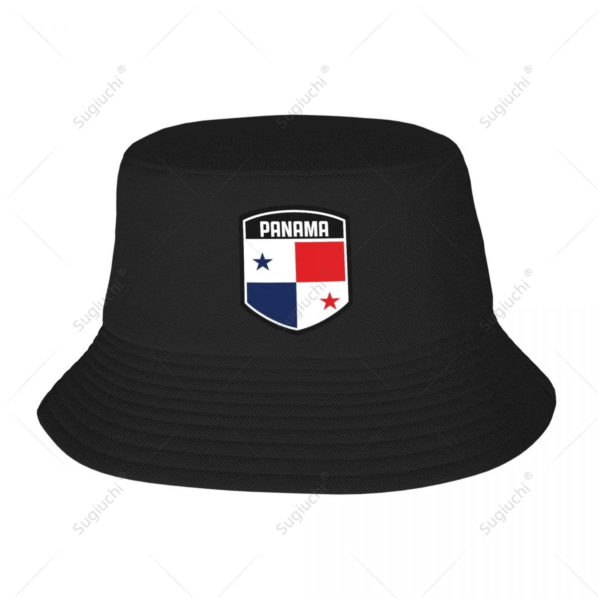 Panama Flag Shield Bucket Hats Print Cool Fans Sun Shade Simple Classic Outdoor Summer Fisherman Caps Fishing Cap