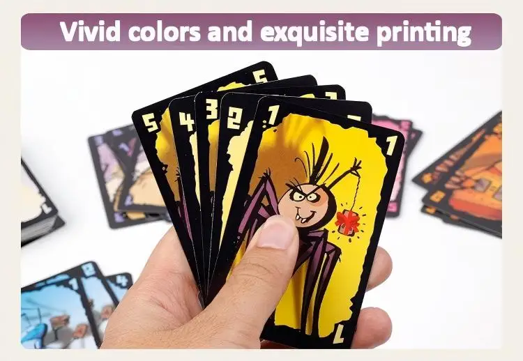 لعبة Mogel Motte Kaker Laken Poker Royal Card Game Devir-game Cheating Moth Board Deck #5