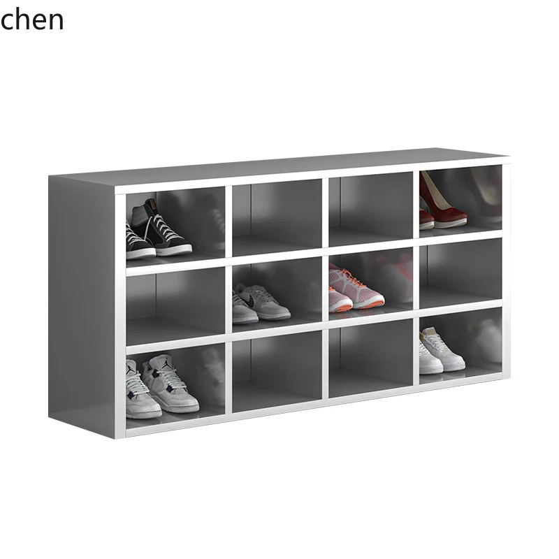 HXL Stainless Steel Shoe Cabinet Employee Shoe Bench Dust-Free Purification Workshop Changing Room
