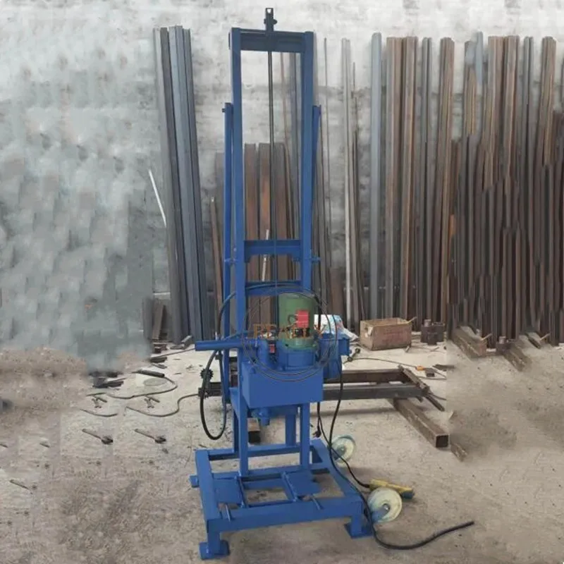 Foldable Electric Deep Drinking Water Well Core Drilling Machines Small Used Mine Drilling Rig for Rock