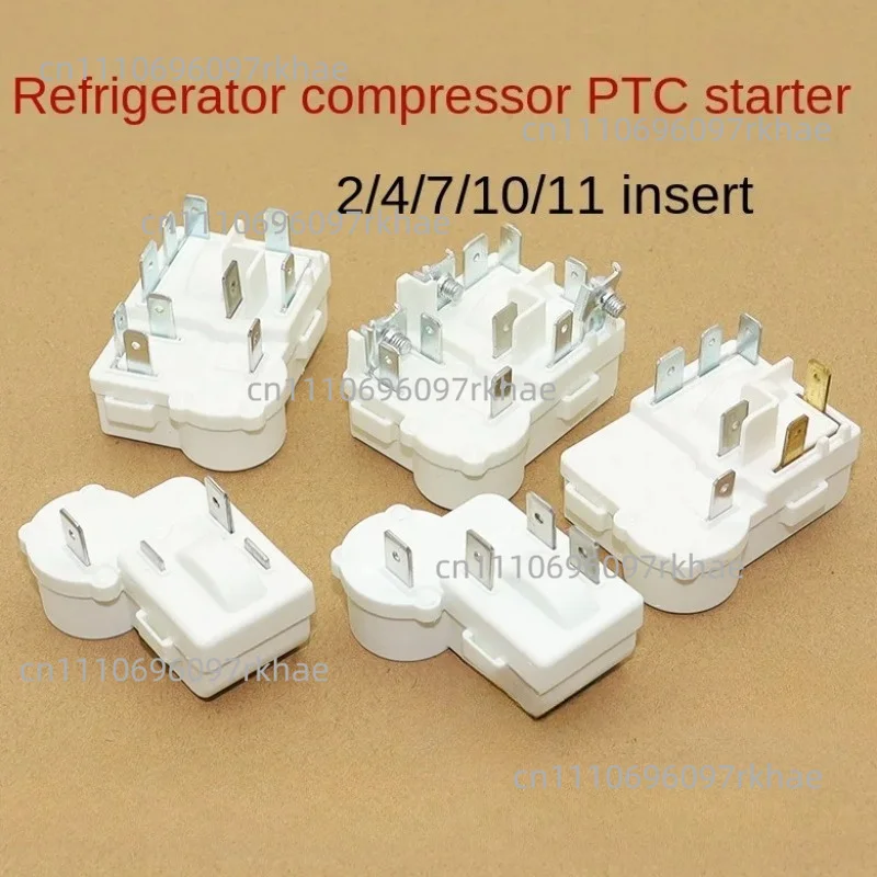 1PC New for Haier refrigerator freezer compressor starter 2/4/7/10/11 pin PTC starter
