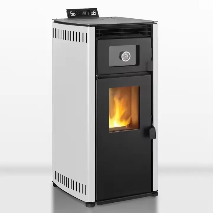 Safety Assured Electric Fireplace Wood Pellet Fuel Burning Pellet Stove for Houses