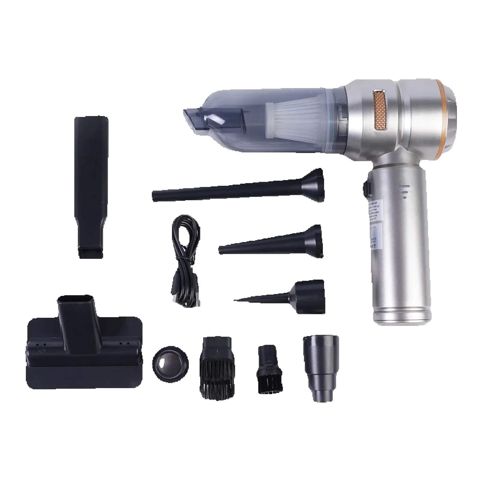 1pc Wireless Handheld Vacuum Cleaner Portable Automotive For Home Use Car Accessories