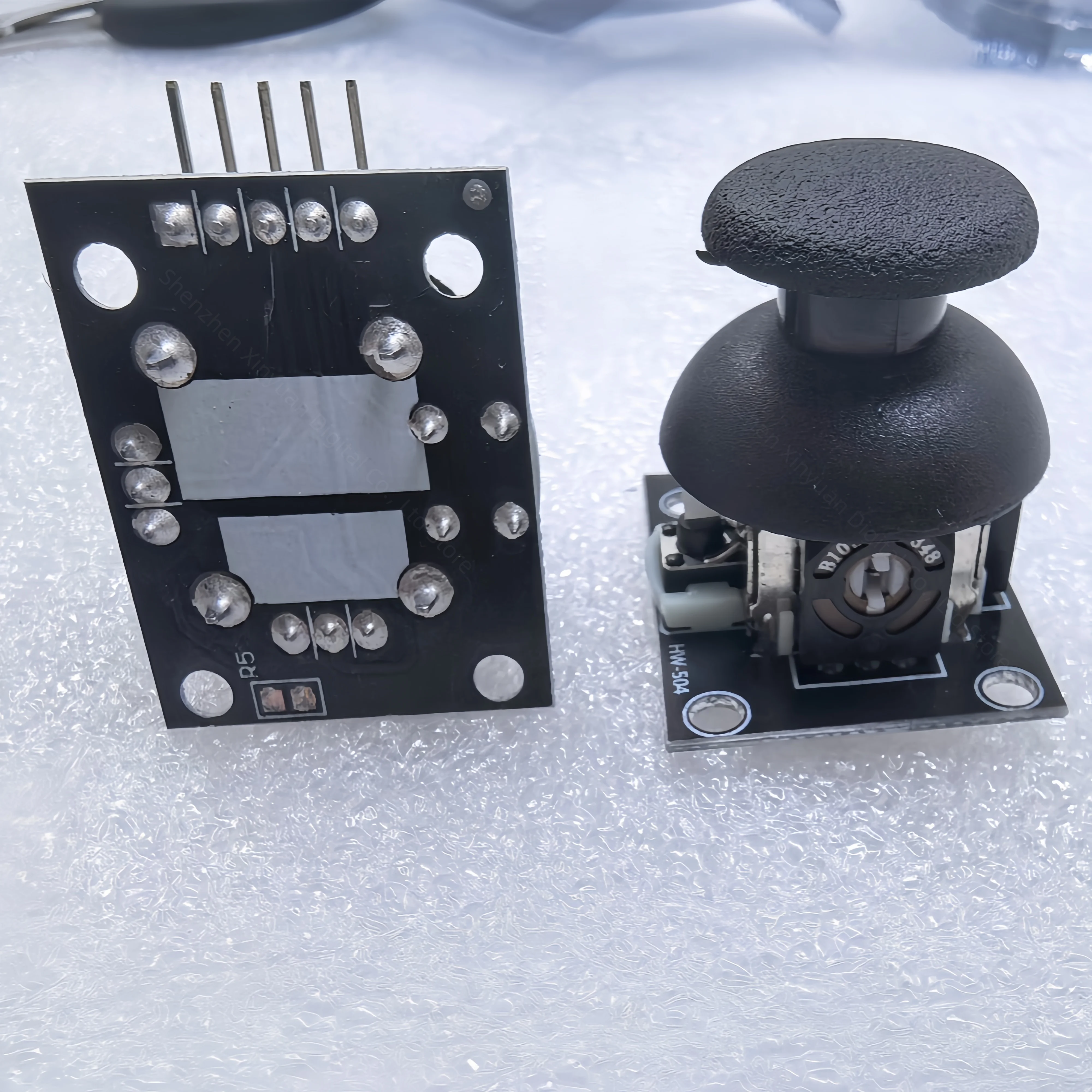 PS2 Dual Axis Key Control Lever Sensor Module 3V-5V Game Control Position Detection 2.54mm Pin for Gaming Accessories
