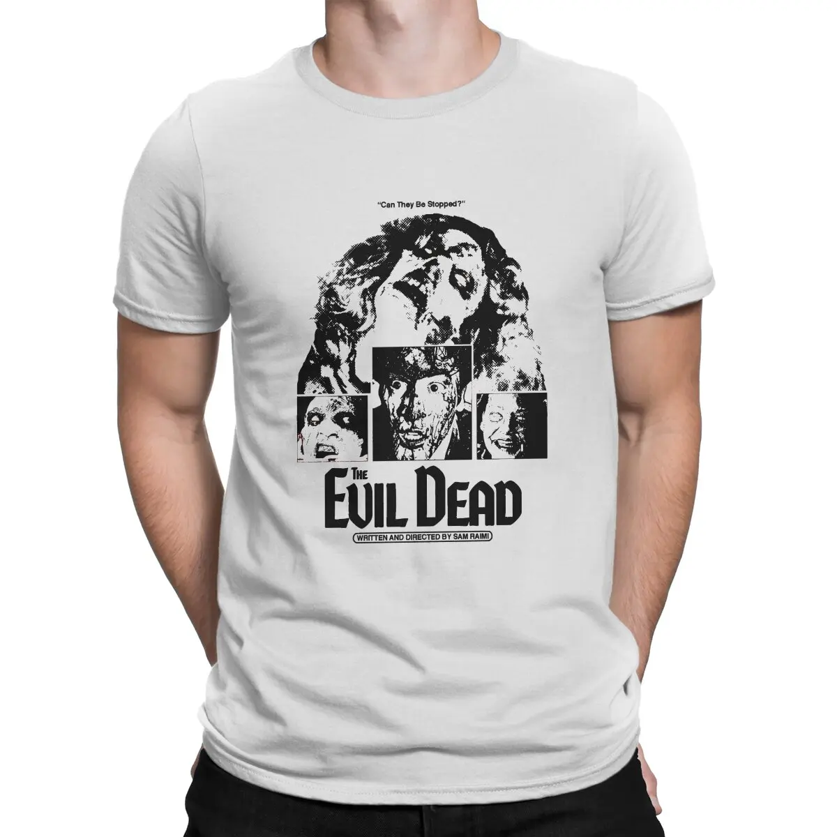 The Evil Dead Dead T Shirt Goth Men's Tees Summer Clothing Harajuku O-Neck TShirt