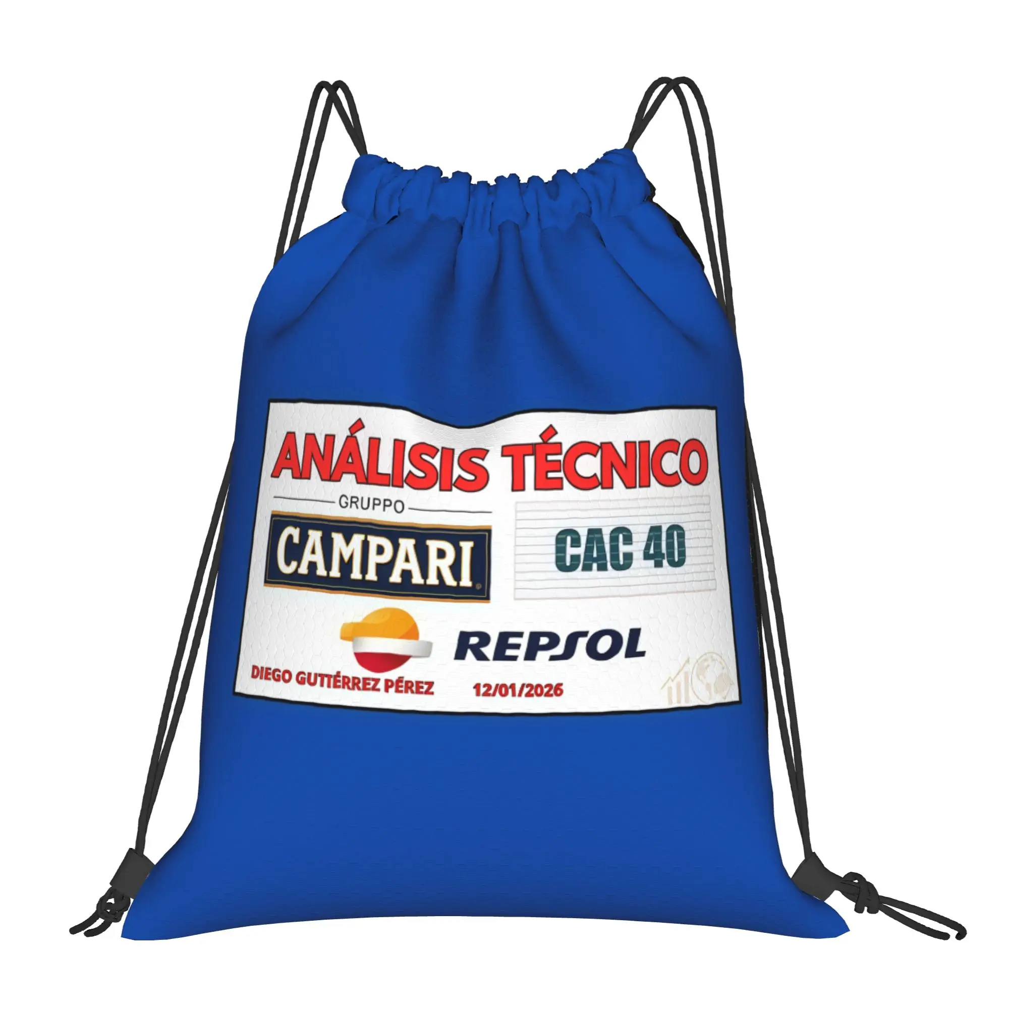 

Рюкзаки-мешки CCampari Repsol Analisis Tecnico CAC 40 (2) CCampari: портативные дорожные сумки на шнурке, рюкзаки для езды, рюкзаки для спортзала и хранения вещей