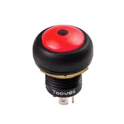 5 PCS 12mm Self-locking Latching mechanical switch 2.4V 6V 12V 24V Dot Led Electric Start 12mm Waterproof Switch