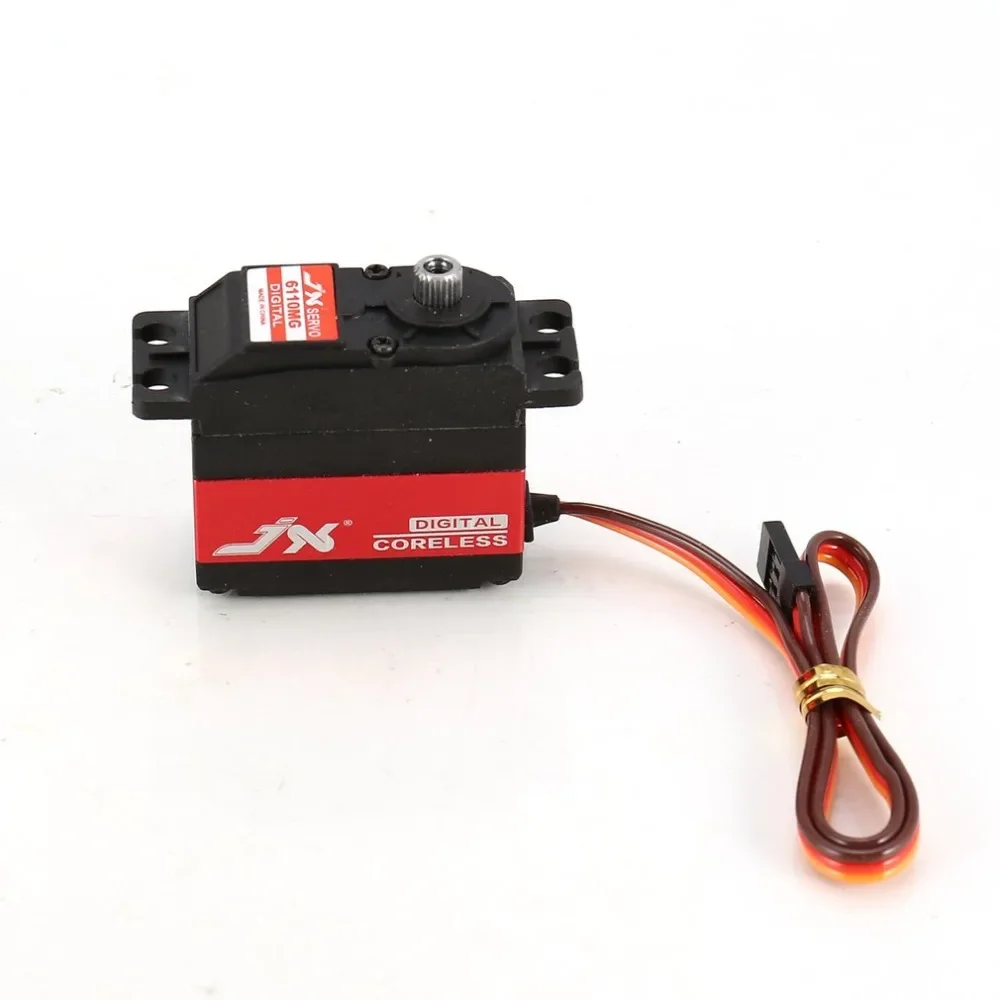 

Jx Rc Servo Pdi-6110Mg 10Kg 0.083Sec Digital Metal Gear Coreless Standard Servo for Rc 1/8,1/10 Rc Car Boat Robot Airplane Parts