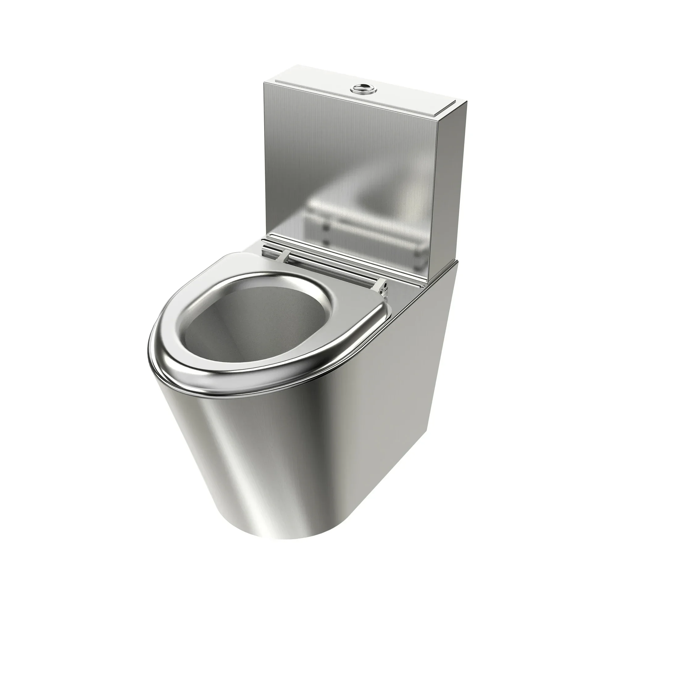 Bathroom Toilet,Commercial Hotel Bathroom Stainless Steel Water Closet Floor Mount Stainless Steel Wc Toilet For Public Project