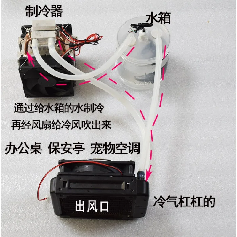 

DIY Electronic Car Air Conditioner 12V Semiconductor Refrigerator Refrigeration Sheet Portable Pet
