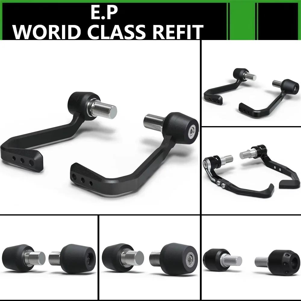 

Motorcycle Handlebar Grips Guard Brake Clutch Levers Protector Handle Bar End Weight Grips Cap For YAMAHA MT-10SP MT-10 15-24