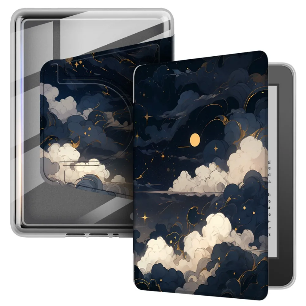 

Auto Wake/Sleep 6 inch e-Reader Case Adjustable Detachable Protective Shell Shockproof for Kindle 2024/2022 11th Generation