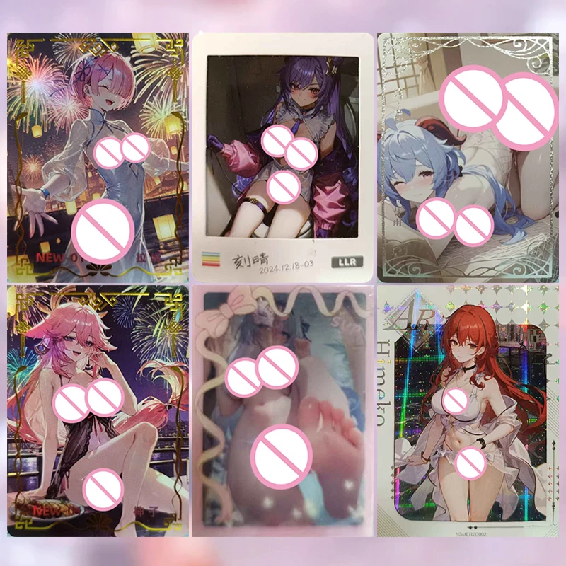 

Аниме История Богини Acg Сексуальная Девушка Карты Yae Miko Keqing Ram Ganyu Коллекционные Карты Рождественские Подарки На День Рождения Детские Игрушки