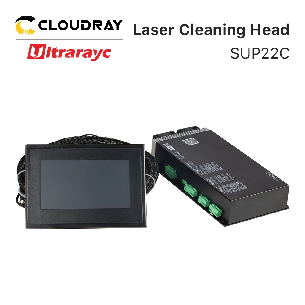 Imagem -03 - Cabeça de Limpeza a Laser Portátil Ultrarayc Hidrorefrigeração Compatível com o tipo Viroso de Lasers de Fibra Sup22c 1064nm 50 60hz