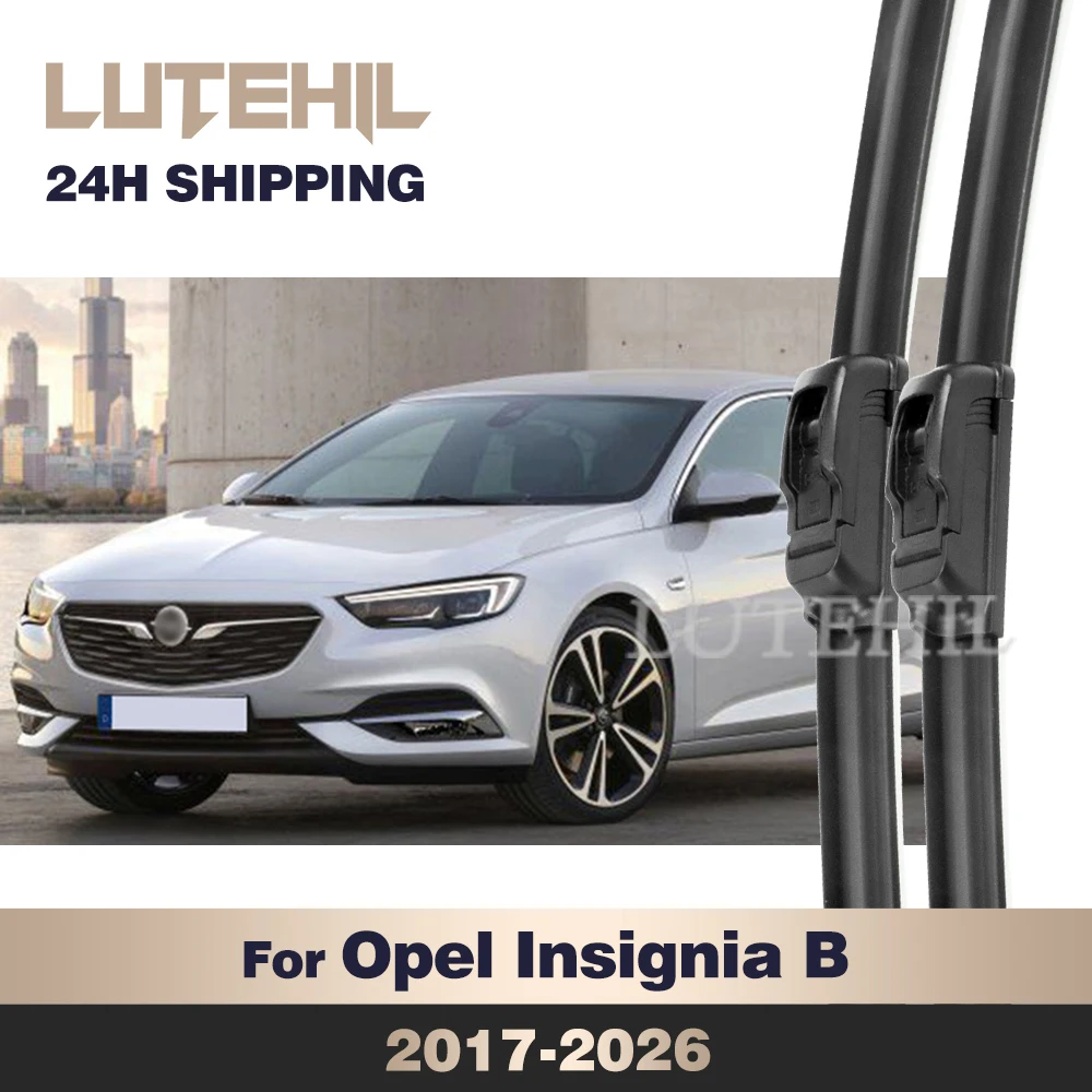

For Opel Insignia B 2017-2026 2018 2019 2020 2021 2022 Wiper Front Wiper Blades Windshield Windscreen Window Brush 24"+20"