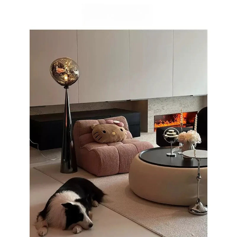Everbright Store 2026 New High-End Lava Floor Lamp Postmodern Light Luxury Sofa Ambient Light