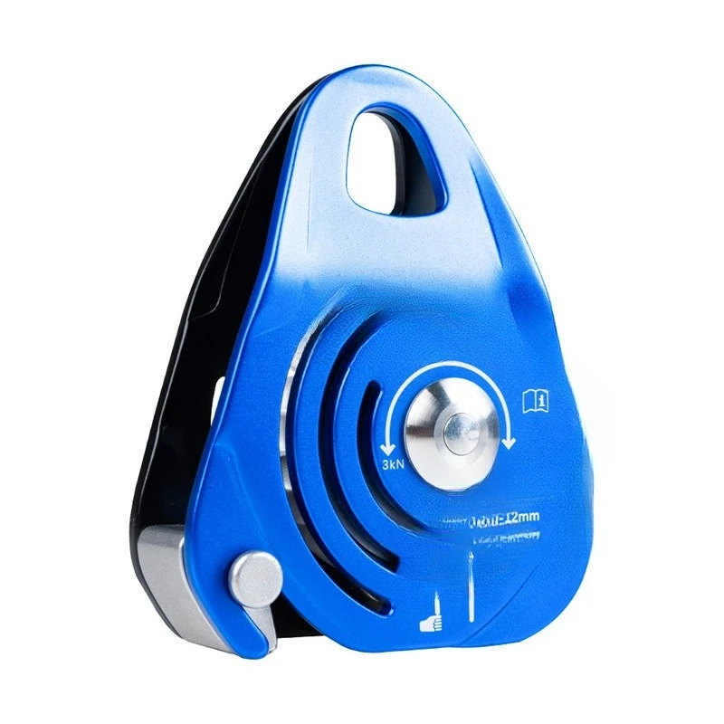 Aerial work one-way pulley, crane emergency rescue one-way system self-locking pulley block