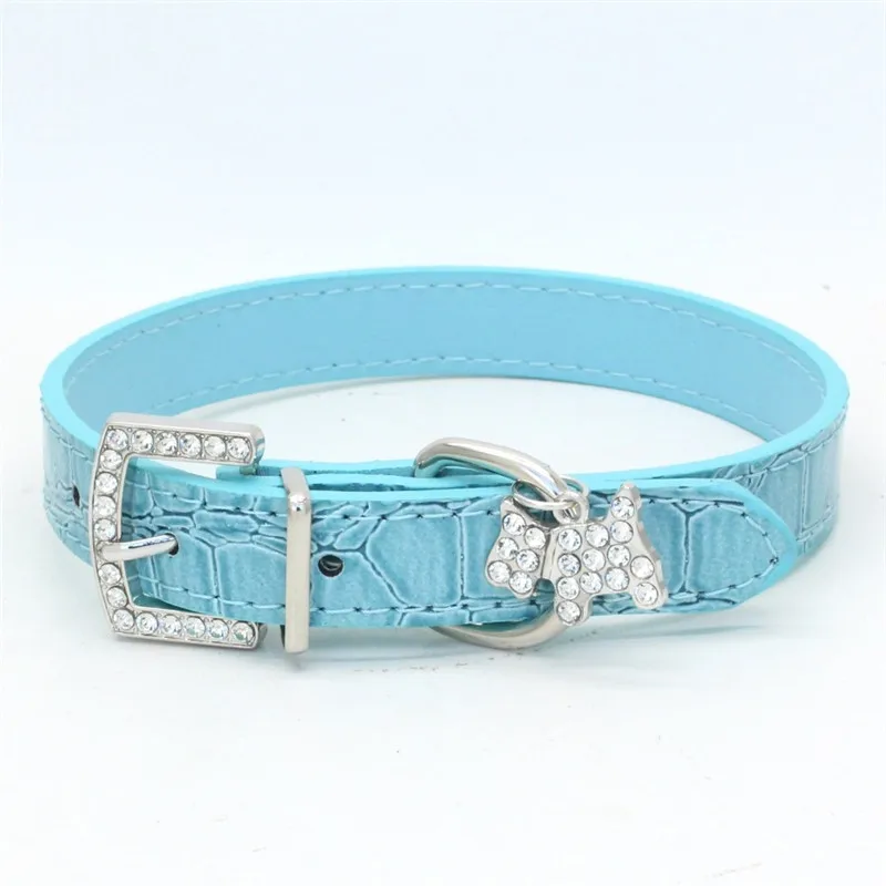 Hot Sale New Crystal Pendant Pet Dog Collar Puppy Cat Pet Buckle Dogs Leads Neck Strap Animal Pet Accessories Dog Leash