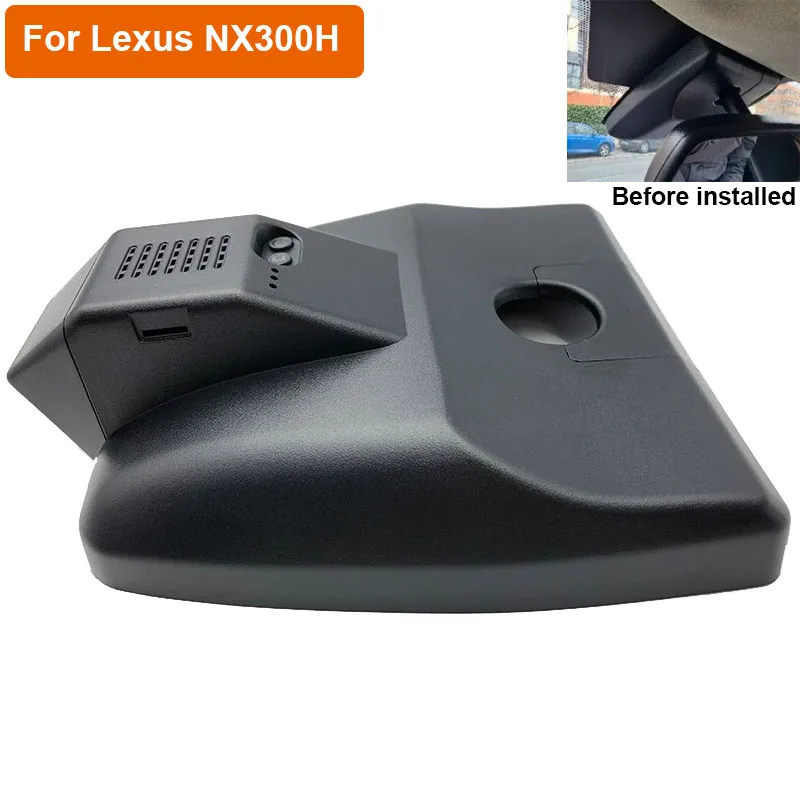 4K HD 3840*2160P Car DVR Wifi Dash Camera For Lexus NX300 300H NX400 400H RZ 2018 to 2025,Plug and play OEM Video Recorder