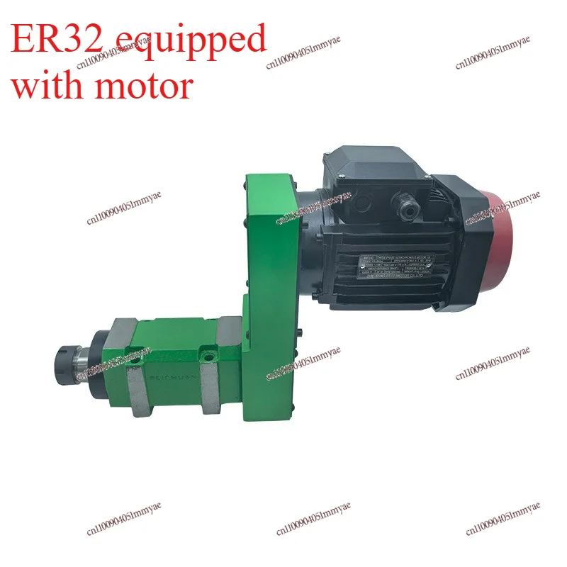 ER32 Collet Drilling Milling Power Head Low Noise High Speed Machining Unit