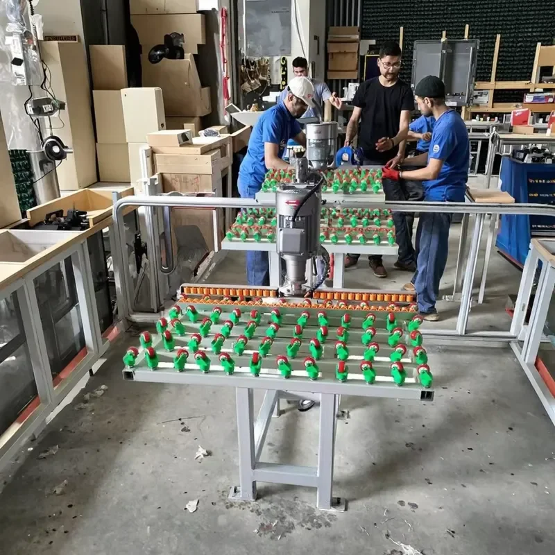CE Certification 2025 Single-head Glass Edging Machine Furniture Decorative Glass Round Edging Machine Desktop Linear