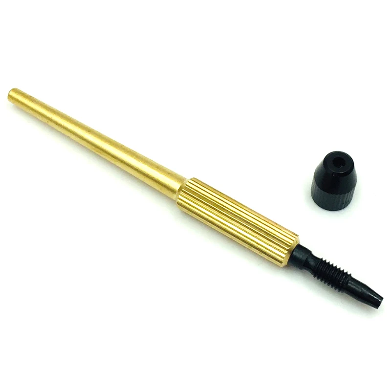 3Pcs Copper Professional Watch Clock Jewelry Repair Tool Pin Vise Chuck File Bur Drill Bit Wire Holder