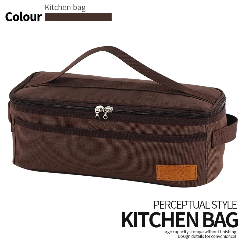 Compact Oxford Cloth Cooking B - Camping Cooking Equipment Bag ulasan dan harga