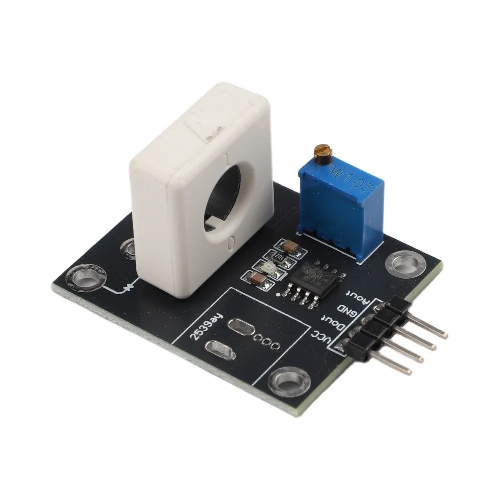 Hall Effect Current Sensor 0-100A DC AC Detection With Overcurrent Short Circuit Protection For Industrial Electrical Equipment