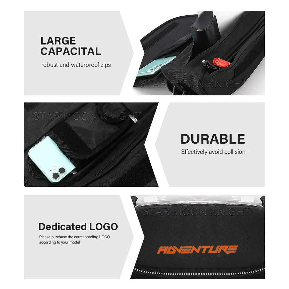 Motorcycle Handlebar bag For 1290 Super Adventure 1290 Super Duke GT 1190 390 890 Adventure 890 1090 Adv R 790 Adventure/R/S